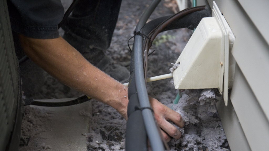 Dryer vent cleaning